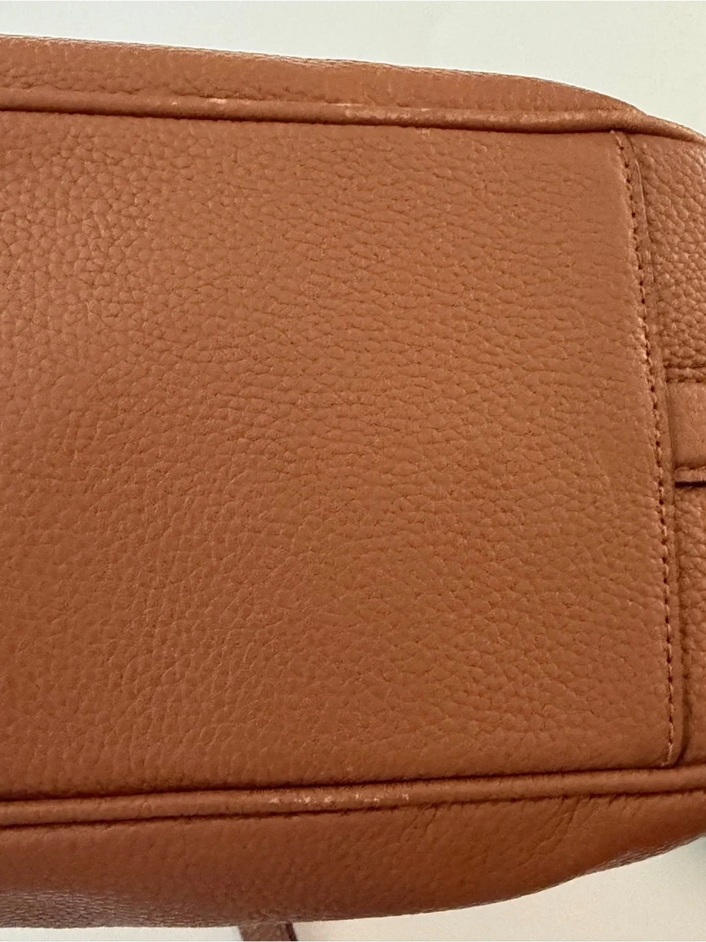 Kate Spade New York Brown Pebbled Leather Shoulder Crossbody Bag